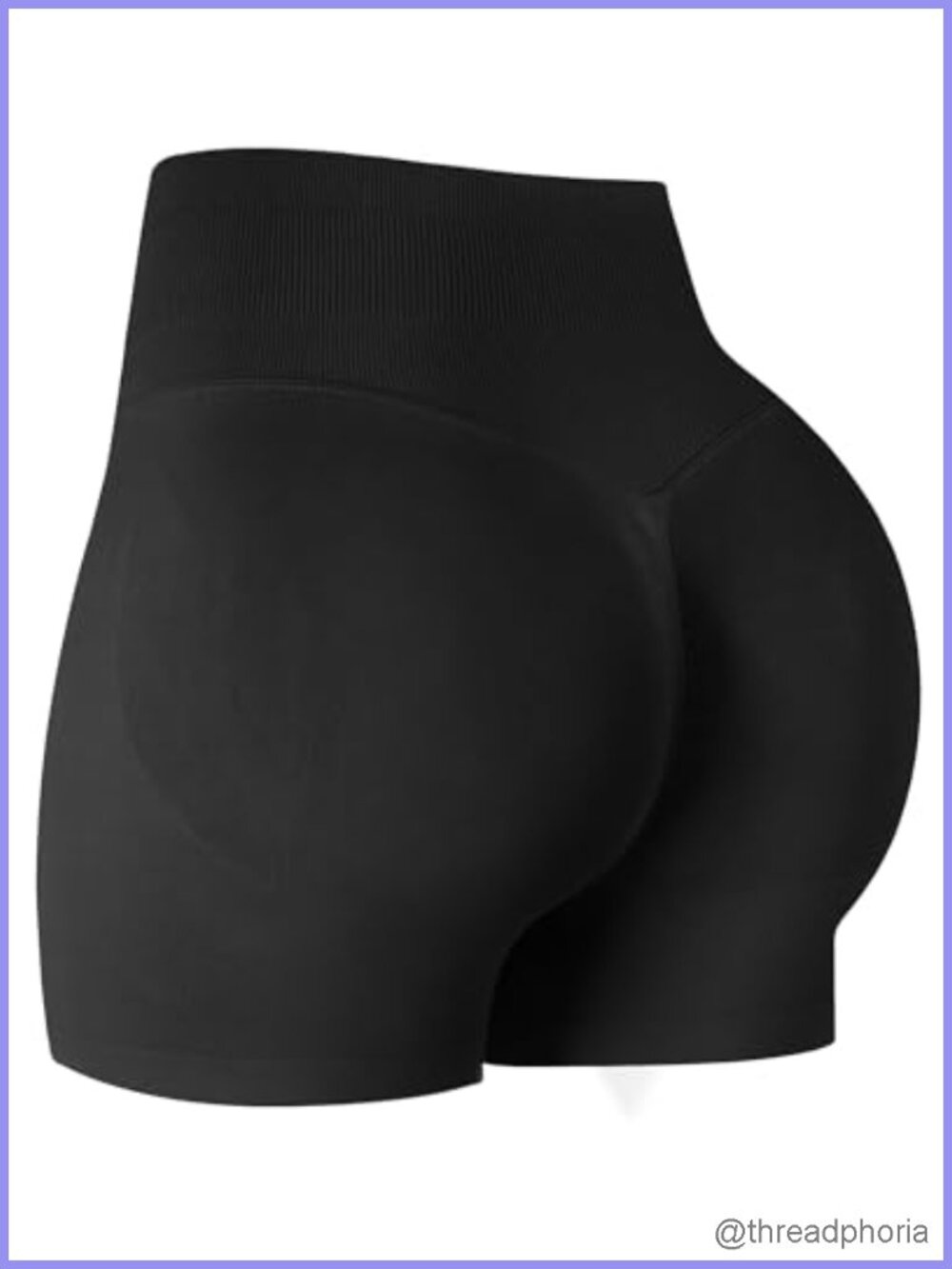 High Waisted Seamless Scrunch Butt Lifting Gym Shorts Women 4-Way Stretch